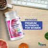 America Medic & Science Multivitamins for Women, Multi-NRG, 45 Coated Caplets, One Daily, Immune Support Supplements, Vitamin C & B Complex, Vital Micro-Nutrients & Natural Herbal Ingredients. view 3
