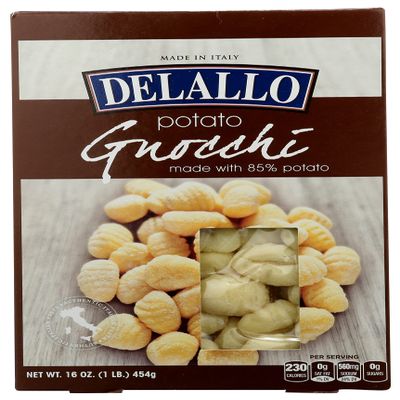 Delallo Gnocchi Pto, 16 Oz (Pack Of 12)