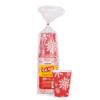 Glad Everyday Disposable Paper Cups, Holiday Red Snowflake Design - Heavy Duty Drinking Cup for All Beverages and Every Day Use, 12 Ounce, 20 Count view 1