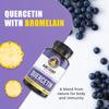Ancient Bliss Quercetin with Bromelain | Quercetin 1000mg Bromelain 200mg per Serving | Supports Immune System, Joint Health, Respiratory Health & Overall Well-Being  120 Capsules view 2