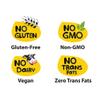 Wai Lana Rice Crisp Sour Cream and Chives (5 Pack of 4.5 Ounce Individual Bags) - Gluten Free, Non-GMO, Vegan, Zero Trans Fats view 4