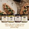 Brownwood Farms Flavored Mustard, Made in Small Batches, Sweet, Hot, Creamy and Delicious, From the Great Lakes Region (Golden Ale, 10 Ounce) view 4