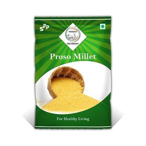 Unpolished and Natural proso Millet 1.5Kg Each (Other Names of Proso Millet ChenaBaraguVarigaPani Varagu)