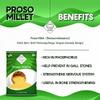 Unpolished and Natural proso Millet 1.5Kg Each (Other Names of Proso Millet ChenaBaraguVarigaPani Varagu) view 4