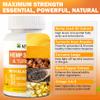 2 Pack Hmp Oil Capsules with Turmeric - Organic Hmp Seed Oil Pills with Turmeric Curcumin, Black Pepper - Vegan Omega 3 & 6 Supplement - Extra Strength & Absorption - 120 Softgels view 3