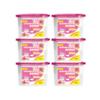 CANAGER Moisture Absorber Box, Lemon Rose-6 packs, Dehumidifier for Closet, Bedroom and Kitchen, Odor Eliminator,Moisture Absorber 12.5 oz. view 1