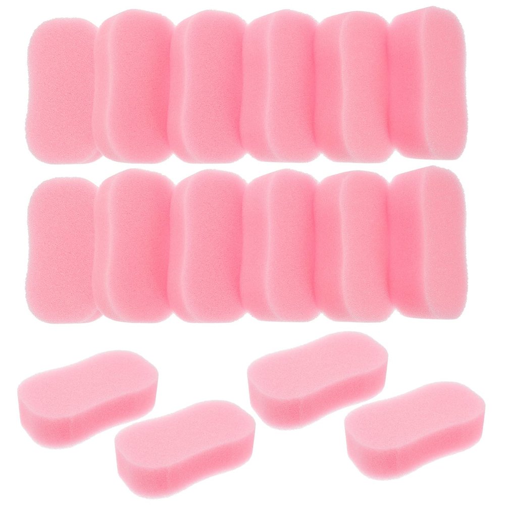 FOMIYES 20pcs Sponge Brush Hair Removal Neck Duster Brush for Hair Cutting Broken cut Neck Natural Sponge dressing Salon Cleaning Pad Man Care