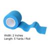 FEILIBAY 15 Pack Cohesive Wrap 2 Inch x 5 Yards Self Adherent Vet Tape for Pets, Elastic Self Adhesive Bandage Wrap for Sports, Finger, Wrist, Ankle (Blue) view 2