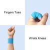 FEILIBAY 15 Pack Cohesive Wrap 2 Inch x 5 Yards Self Adherent Vet Tape for Pets, Elastic Self Adhesive Bandage Wrap for Sports, Finger, Wrist, Ankle (Blue) view 4