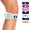 Sleeve Stars Swedish Brand Patellar Tendon Support Strap for Women & Men Effective Osgood Schlatter Knee Brace Youth & Kids Knee Brace with 3 Adjustable Length fits 12"-24" (Single/Mint Green/Adult) view 1