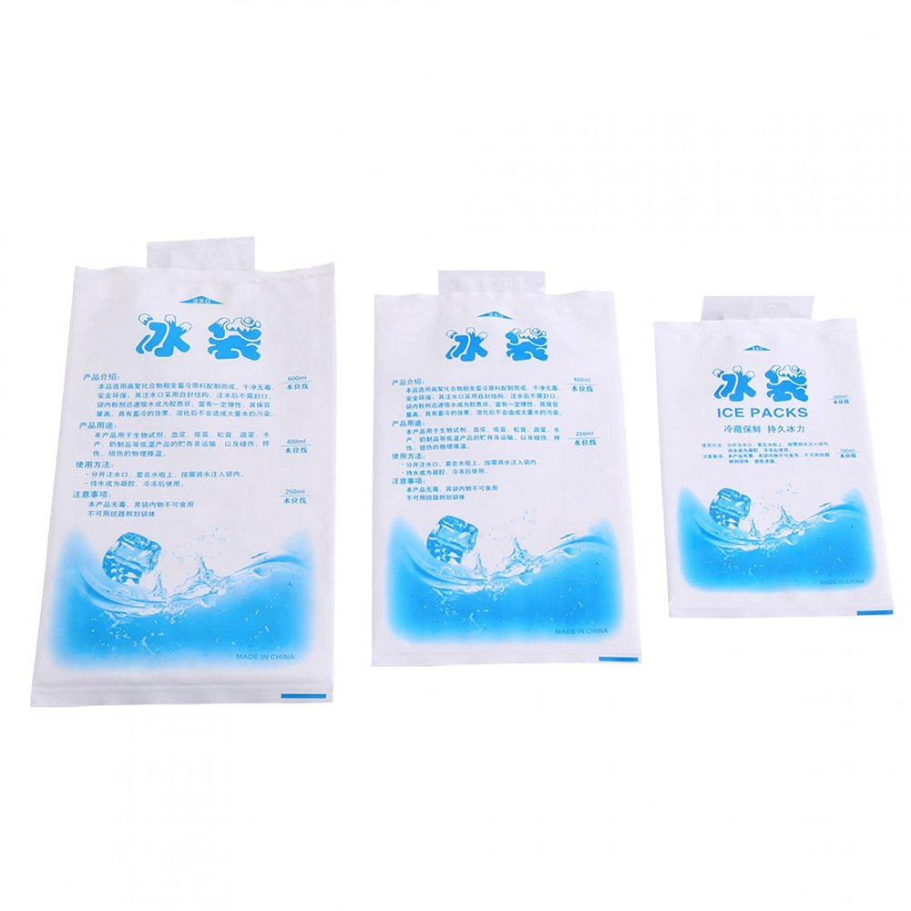 10pcs Gel Ice Packs for Injuries  Reusable Hot & Cold Compress for Injury, Pain Relief, Rehabilitation, Flexible Therapy for Knee, Shoulder, Back, Neck, Ankle(Thicken 200ml)
