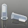 shlutesoy 2Pcs Baby Infant Toothbrush Silicone Finger Cot Cover Tongue Cleaning Brush view 4