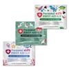 3 x Portable Travel Size First Aid Kit | Perfect for Home, Office, Car, School, Business, Travel, Hiking, Hunting, and Outdoors | Individually Wrapped (Under The Sea/Unicorns/Dinosaurs) view 1