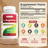 Best Naturals L-Arginine 500mg 250 Capsules (250 Count (Pack of 3)) view 2