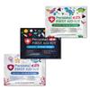 3 x Portable Travel Size First Aid Kit | Perfect for Home, Office, Car, School, Business, Travel, Hiking, Hunting, and Outdoors (Under The Sea/Black/Dinosaurs) view 1