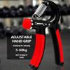 YFCDZVBH 5-60Kg Gym Fitness Hand Grip Men Women Adjustable Finger Heavy Exerciser Strength Compatible with Muscle Recovery Hand Gripper Trainer Useful (Color : Blue) view 4