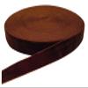 15 Yards Coffee Velvet Ribbon Spool, for Wedding, Gift Wrapping, Hair Bows, Home Decorating (3/8in, Coffee) view 1