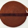 15 Yards Coffee Velvet Ribbon Spool, for Wedding, Gift Wrapping, Hair Bows, Home Decorating (3/8in, Coffee) view 2