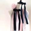 15 Yards Velvet Ribbon Spool, for Wedding, Gift Wrapping, Hair Bows, Home Decorating (1in, Black) view 3