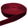 15 Yards Wine Velvet Ribbon Spool, for Wedding, Gift Wrapping, Hair Bows, Home Decorating (5/8in, Wine) view 1