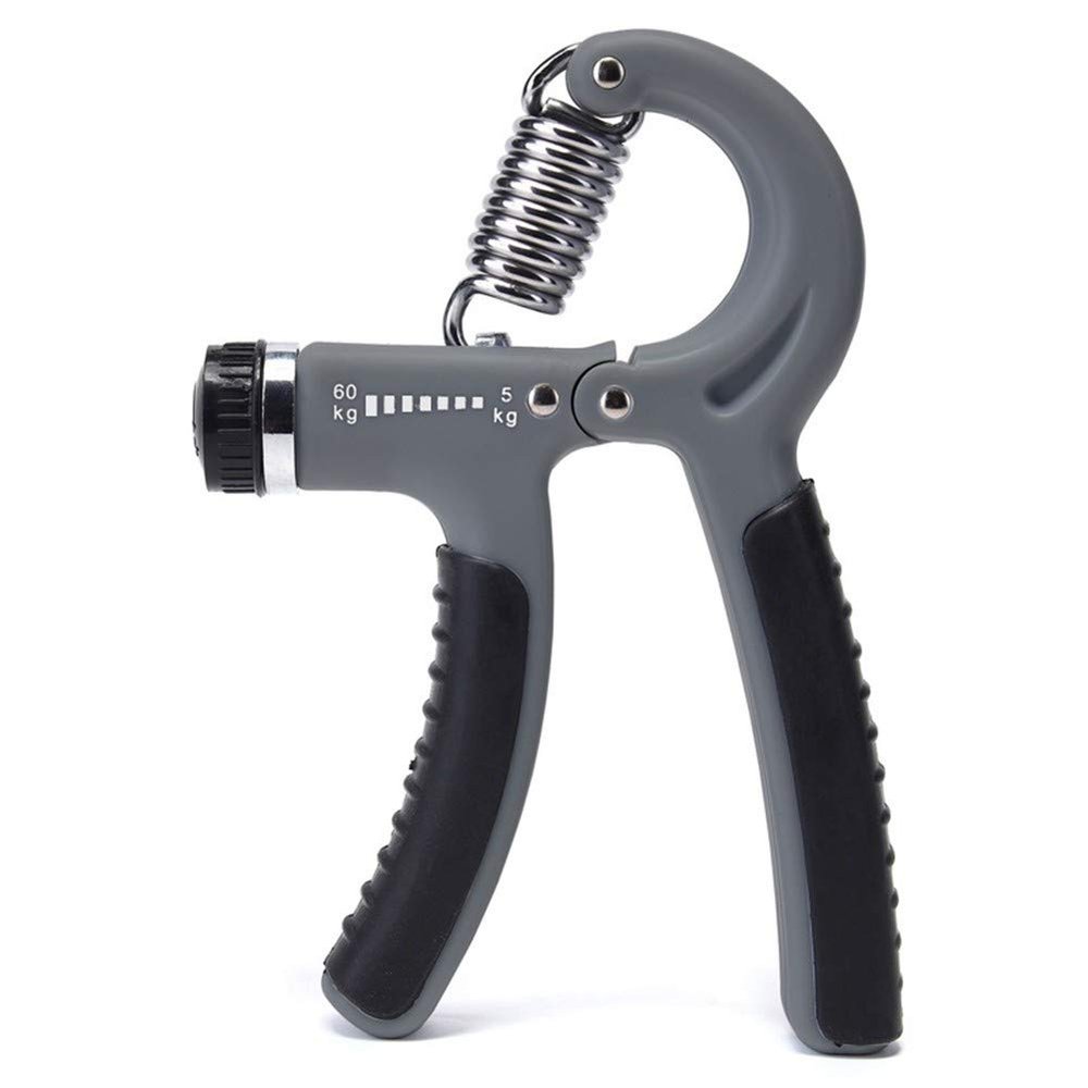 YFCDZVBH 5-60Kg Adjustable Heavy Gripper Fitness Hand Exerciser Grip Wrist Training Increase Strength Spring Finger Pinch Carpal Expander Useful (Color : Gray)