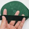 15 Yards Velvet Ribbon Spool, for Wedding, Gift Wrapping, Hair Bows, Home Decorating (1in, Green) view 2