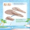 Avoid Camel Toe Cover Silicone Inserts Self-Adhesive Layers can be reused 501 (Beige, L) view 4