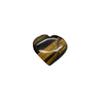 VIE Naturals Small Crystal Heart, 2-3cm, Tiger Eye view 1