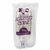 K & C Disposable Medium Weight 9 Oz Plasic Clear Drinking Cups view 2