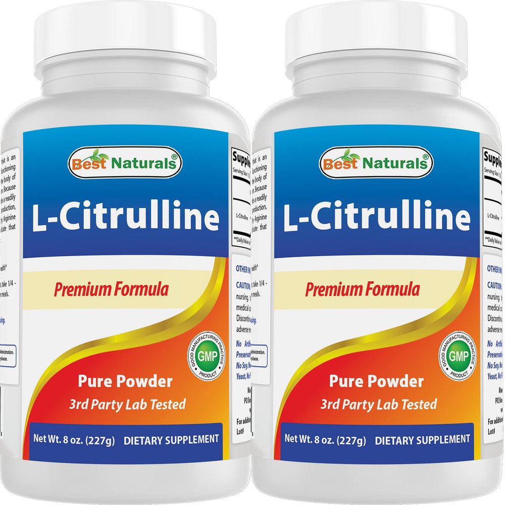 Best Naturals L-Citrulline Powder 8 OZ (8 OZ (Pack of 2))