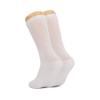 AWS/American Made White Diabetic Crew Socks for Men with Non Binding Top 3 Pairs (Socks Size 13-15) view 3