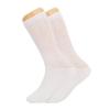 AWS/American Made White Diabetic Crew Socks for Men with Non Binding Top 3 Pairs (Socks Size 13-15) view 4