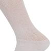 AWS/American Made White Diabetic Crew Socks for Men with Non Binding Top 3 Pairs (Socks Size 9-11) view 2