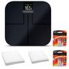 Garmin Index S2, Smart Scale with Wireless Connectivity, Measure Body Fat, Muscle, Bone Mass, Body Water and More-Black with Accessories (010-02294-02) view 1