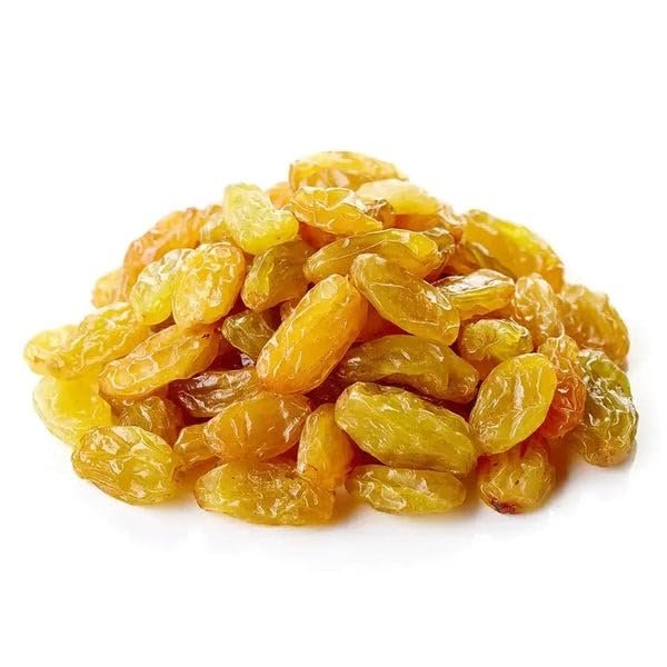NY SPICE SHOP Dried Golden Raisins Jumbo 1 lbs.(Pound) Naturally Sweet Dried Fruit - Gourmet Savory Flavor - No Added Sugar - Premium Raisins - Fresh Fruits for Baking & Smoothies