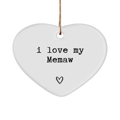 Memaw Gift, Gift for Memaw from Grandkids, Valentines Day Gift for Memaw
