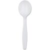 Nicole Fantini Disposable Kitchen Selection Plastic White | Pack of 400 Soup Spoon, 2000 Count view 1