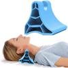 Occipital Release Tool, Portable Cervical Vertebra Suboccipital Release Device, Handheld Deep Muscle Trigger Acupressure Point Massager, Pain Relief for Headache Migraine Neck Shoulders Back (Blue) view 1