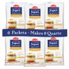 EasiYo Greek Style Manuka Honey Flavored Yogurt Base (6-pack, 42 Servings) with Live Cultures | Easy & Fresh Homemade Yogurt | Use with EasiYo Maker | New Zealand Milk from Grass Fed Cows view 1