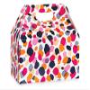 Pack of 6, Jungle Spots Gable Box, 9.5x5x5" for Food Service, Party Favors and Promotional Packaging view 1