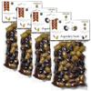 Pack of 4 Mixed Olives in Vacuum, Black Kalamon Olives mixed with Green Olives Marinated in Lemon juice, with savory Greek Oregano, Freshly Sealed Olives with Extra Virgin Oil 4X200g view 1