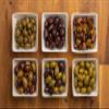 Pack of 4 Variety Mix Olives in Vacuum, 2 Greek Olive Varieties with 4 flavors, Freshly Sealed Olives with Extra Virgin Oil 4X200g view 3