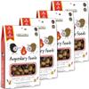 Pack of 4 Spicy Mixed Olives in Vacuum with Special Box, Kalamon and Green Olives with Lemon juice & Red Pepper Flakes, Freshly Sealed Olives with Extra Virgin Oil 4X200g view 4