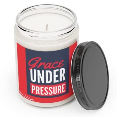 Grace Under Pressure 7.5oz Soy Jar Candle (Vanilla Bean)