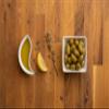 Pack of 4 Green Olives in Vacuum Bag , Marinated Olives in Savory Lemon Juice, Freshly Sealed Olives with Extra Virgin Oil 4X200g view 3