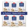 EasiYo Greek Style Plain 2% Yogurt Base (6-pack, 42 Servings) with Live Cultures | Easy & Fresh Homemade Yogurt | Use with EasiYo Maker | New Zealand Milk from Grass Fed Cows view 1