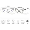 sexy Cat Eye Rhinestones Transition Photochromic Bifocal Reading Glasses Womens outdoor Reader look far and near Sunglasses (350 magnification, black white) view 4