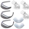 Cotasa CPAP Replacement Kit for CPAP Users, M Size Nasal Cushion Kit for PR DreamWear (8 PCS), Grey and Clear, STNADATD view 1