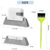 6Pcs Magic Groove Gap Cleaning Brushes Kit, Door Window Track Crevice Cleaning Brush, Window Cleaning Brush for Sink, Kitchen, Bathroom, Car Vents, Keyboard, Household Cleaning Tools Set view 2