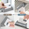 6Pcs Magic Groove Gap Cleaning Brushes Kit, Door Window Track Crevice Cleaning Brush, Window Cleaning Brush for Sink, Kitchen, Bathroom, Car Vents, Keyboard, Household Cleaning Tools Set view 3